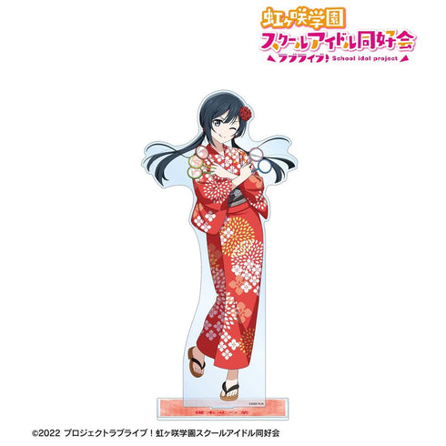 《Love Live! 虹咲学园校园偶像同好会》全新绘制 优木濑菜 庙会版 特大亚克力立牌【202605再版】