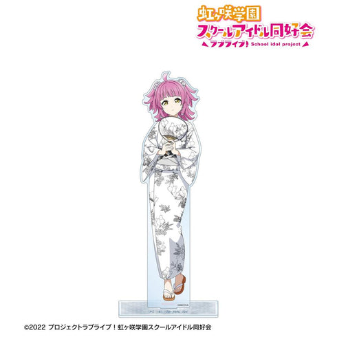 《Love Live! 虹咲学园校园偶像同好会》全新绘制 天王寺璃奈 庙会版 特大亚克力立牌【202605再版】
