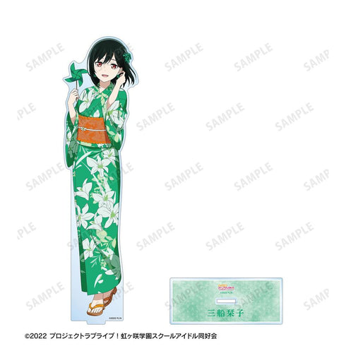 《Love Live! 虹咲学园校园偶像同好会》全新绘制 三船栞子 庙会版 特大亚克力立牌【202605再版】