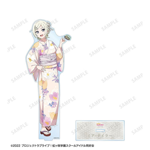 《Love Live! 虹咲学园校园偶像同好会》全新绘制 米娅·泰勒 庙会版 特大亚克力立牌【202605再版】