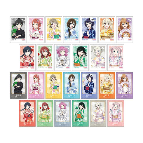 『ラブライブ!虹ヶ咲学園スクールアイドル同好会』描き下ろし 縁日ver. トレーディングインスタントカメラ風イラストカード(単位/BOX)