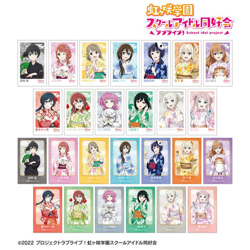 『ラブライブ!虹ヶ咲学園スクールアイドル同好会』描き下ろし 縁日ver. トレーディングインスタントカメラ風イラストカード(単位/BOX)