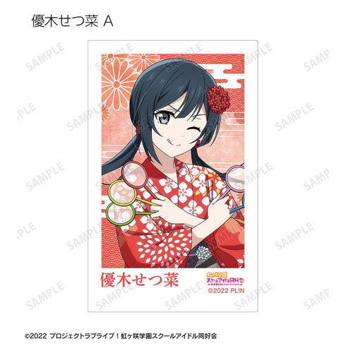 『ラブライブ!虹ヶ咲学園スクールアイドル同好会』描き下ろし 縁日ver. トレーディングインスタントカメラ風イラストカード(単位/BOX)