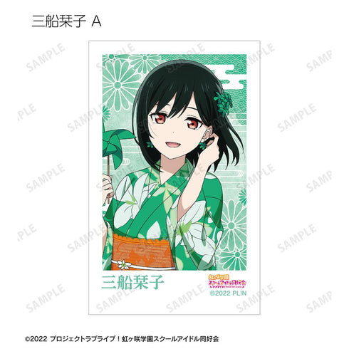 『ラブライブ!虹ヶ咲学園スクールアイドル同好会』描き下ろし 縁日ver. トレーディングインスタントカメラ風イラストカード(単位/BOX)