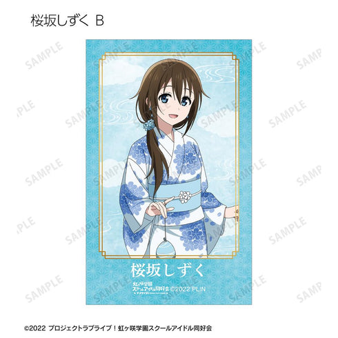 『ラブライブ!虹ヶ咲学園スクールアイドル同好会』描き下ろし 縁日ver. トレーディングインスタントカメラ風イラストカード(単位/BOX)