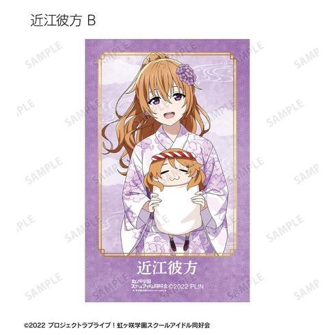 『ラブライブ!虹ヶ咲学園スクールアイドル同好会』描き下ろし 縁日ver. トレーディングインスタントカメラ風イラストカード(単位/BOX)