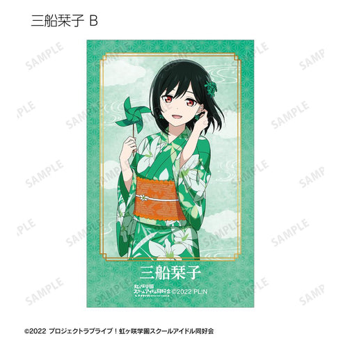 『ラブライブ!虹ヶ咲学園スクールアイドル同好会』描き下ろし 縁日ver. トレーディングインスタントカメラ風イラストカード(単位/BOX)