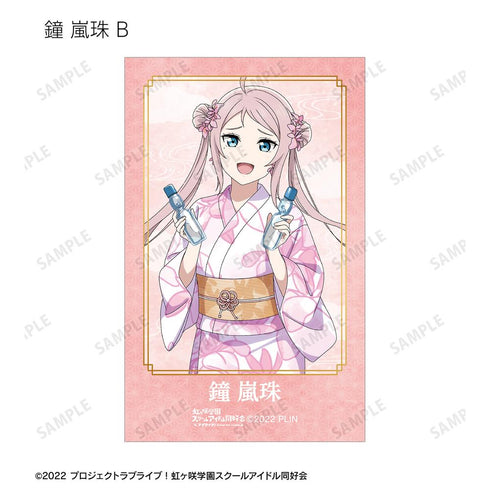 『ラブライブ!虹ヶ咲学園スクールアイドル同好会』描き下ろし 縁日ver. トレーディングインスタントカメラ風イラストカード(単位/BOX)