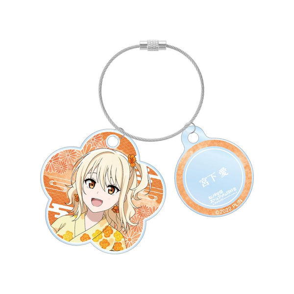 『ラブライブ!虹ヶ咲学園スクールアイドル同好会』描き下ろし 宮下 愛 縁日ver. 2連ワイヤーアクリルキーホルダー【202605再販】