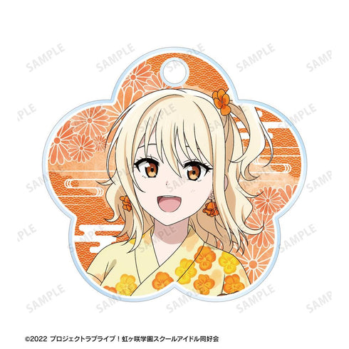 『ラブライブ!虹ヶ咲学園スクールアイドル同好会』描き下ろし 宮下 愛 縁日ver. 2連ワイヤーアクリルキーホルダー【202605再販】