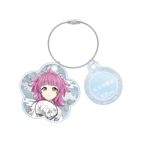 《Love Live! 虹咲学园校园偶像同好会》全新绘制 天王寺璃奈 庙会版 双连线亚克力钥匙扣【202605再版】