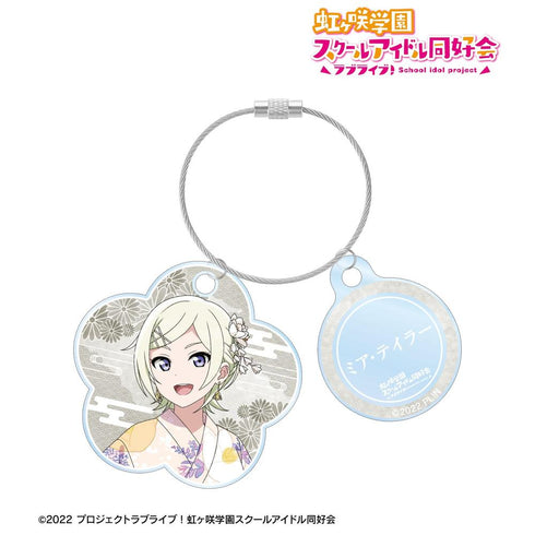 《Love Live! 虹咲學園校園偶像同好會》全新繪製 米亞・泰勒 祭典版 雙連線亞克力鑰匙圈【202605再版】