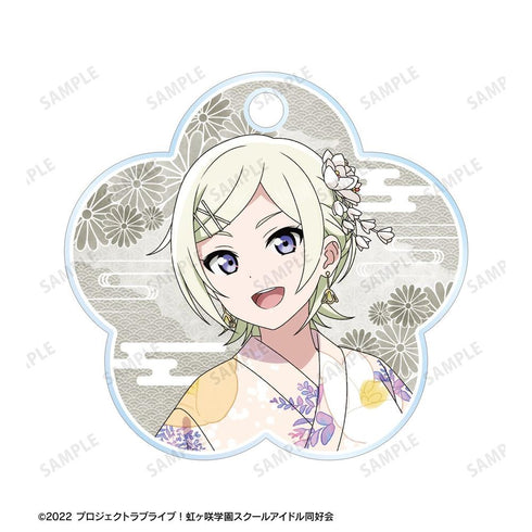 《Love Live! 虹咲學園校園偶像同好會》全新繪製 米亞・泰勒 祭典版 雙連線亞克力鑰匙圈【202605再版】
