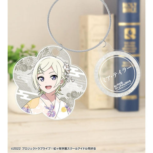《Love Live! 虹咲學園校園偶像同好會》全新繪製 米亞・泰勒 祭典版 雙連線亞克力鑰匙圈【202605再版】