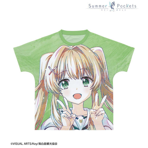 『Summer Pockets』紬ヴェンダース Ani-Art フルグラフィックTシャツユニセックス