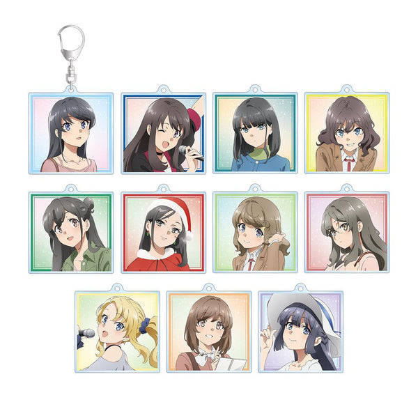 『青春ブタ野郎はサンタクロースの夢を見ない』トレーディングアクリルキーホルダー(単位/BOX)