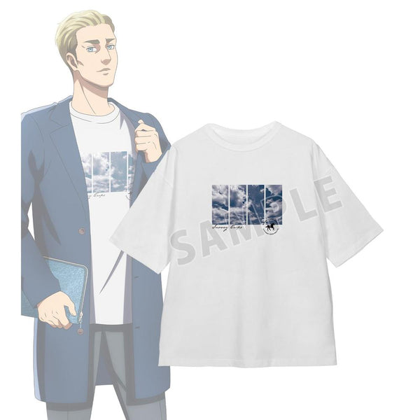 『進撃の巨人』描き下ろし エルヴィン シミラールックver. 第2弾 着用BIGシルエットTシャツユニセックス