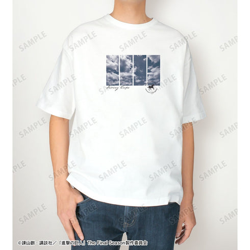 『進撃の巨人』描き下ろし エルヴィン シミラールックver. 第2弾 着用BIGシルエットTシャツユニセックス【202610再販】