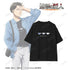 『進撃の巨人』描き下ろし リヴァイ シミラールックver. 第2弾 着用BIGシルエットTシャツユニセックス