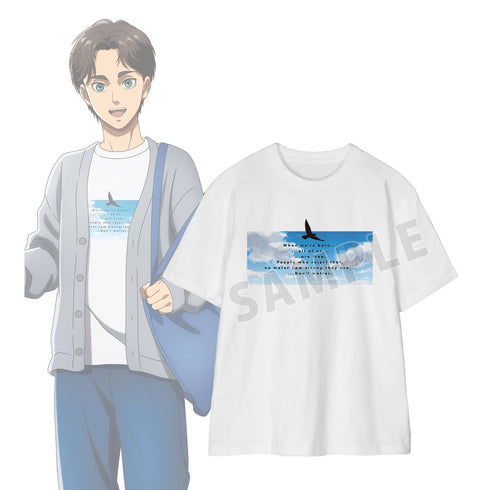 『進撃の巨人』描き下ろし エレン シミラールックver. 第2弾 着用Teeユニセックス【202610再販】