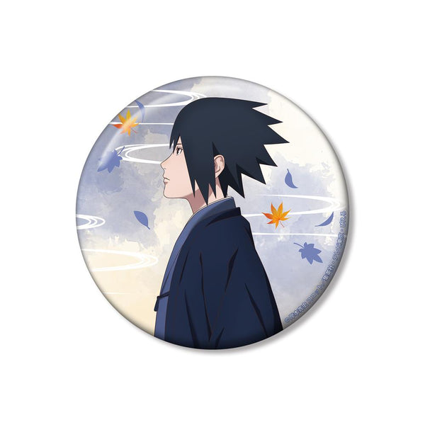 『NARUTO-ナルト- 疾風伝』描き下ろし うちはサスケ 秋の歩みver. 100mm缶バッジ