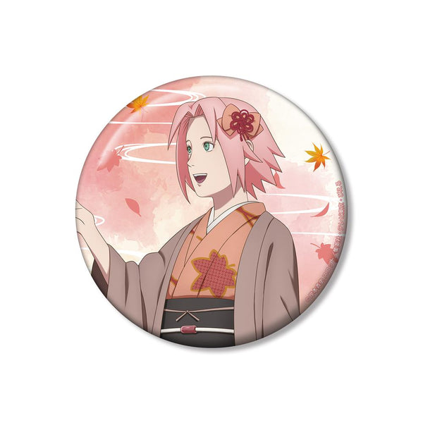『NARUTO-ナルト- 疾風伝』描き下ろし 春野サクラ 秋の歩みver. 100mm缶バッジ