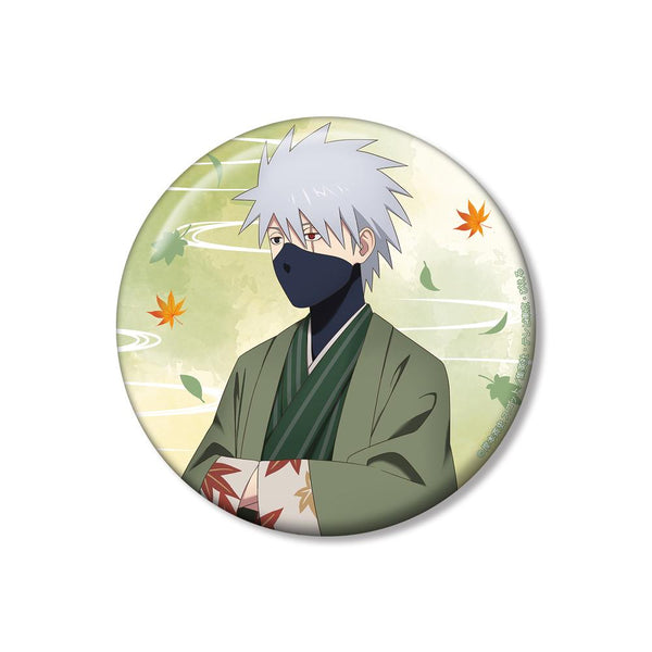 『NARUTO-ナルト- 疾風伝』描き下ろし はたけカカシ 秋の歩みver. 100mm缶バッジ