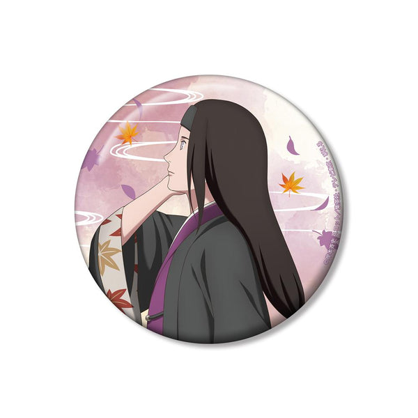 『NARUTO-ナルト- 疾風伝』描き下ろし 日向ネジ 秋の歩みver. 100mm缶バッジ