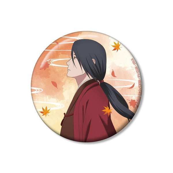 『NARUTO-ナルト- 疾風伝』描き下ろし うちはイタチ 秋の歩みver. 100mm缶バッジ