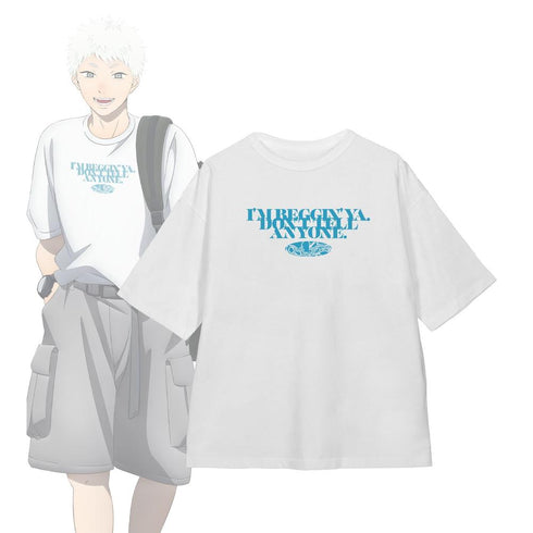 『光が死んだ夏』ヒカル 私服ver. 着用BIGシルエットTシャツユニセックス