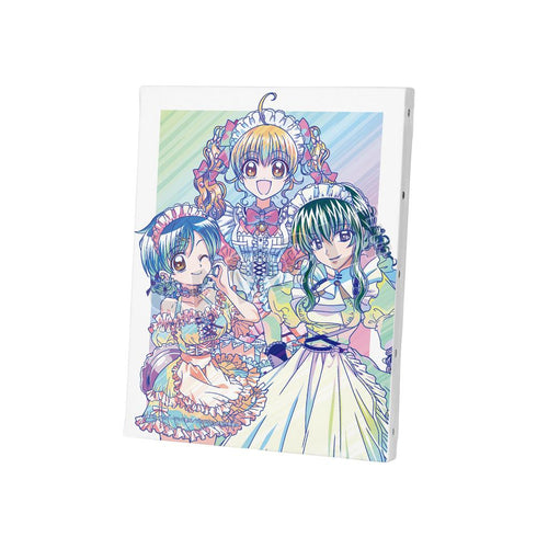 『ぴちぴちピッチ』描き下ろし 集合 メイドver. Ani-Art clear label F0号キャンバスボード