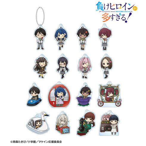 『負けヒロインが多すぎる!』トレーディング ちびキャラ 植物ver.&アトラクションver. アクリルキーホルダー(単位/BOX)
