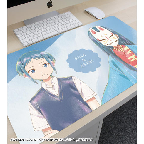 『Turkey!』五代 利奈&朱火 Ani-Art aqua label マルチデスクマット