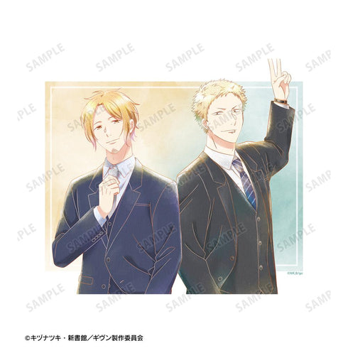 『ギヴン 海へ』中山 春樹&梶 秋彦 Ani-Art aqua label 第3弾 F0号キャンバスボード