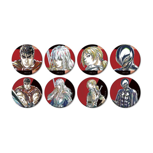 『ベルセルク 黄金時代篇 MEMORIAL EDITION』トレーディング Ani-Art 第2弾 マット缶バッジ(単位/BOX)