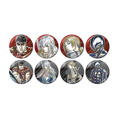 『ベルセルク 黄金時代篇 MEMORIAL EDITION』トレーディング Ani-Art 第2弾 メタリック缶バッジ(単位/BOX)