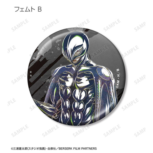 『ベルセルク 黄金時代篇 MEMORIAL EDITION』トレーディング Ani-Art 第2弾 メタリック缶バッジ(単位/BOX)