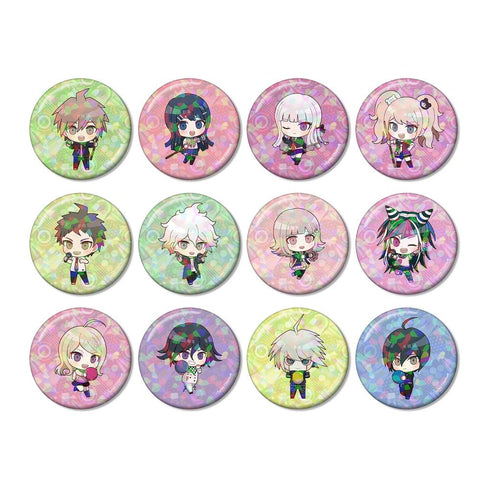 『ダンガンロンパシリーズ』トレーディング ちびキャラ アクティビティver. ホログラム缶バッジ(単位/BOX)