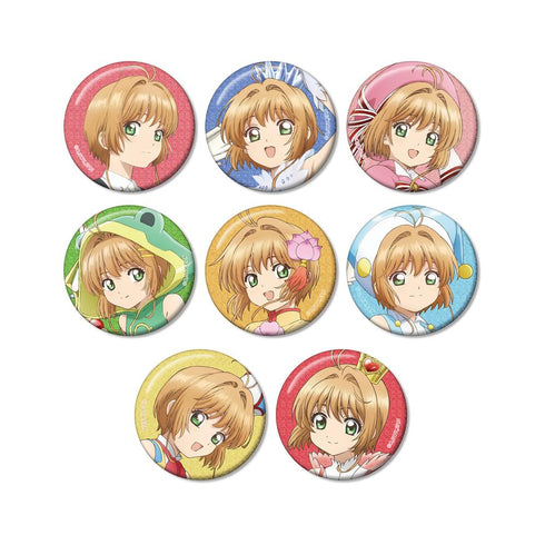 『カードキャプターさくら クリアカード編』トレーディング さくらオンリー グリッター缶バッジ(単位/BOX)
