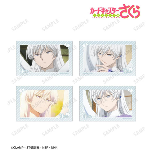 『カードキャプターさくら クリアカード編』月(ユエ) 場面写イラストカード4枚セット