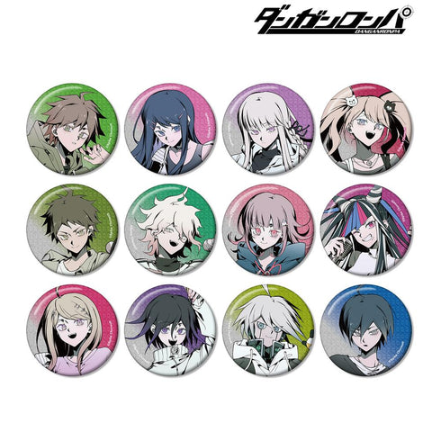 『ダンガンロンパシリーズ』しづさんイラスト スポーティルックver. トレーディンググリッター缶バッジ(単位/BOX)