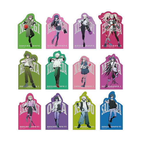 『ダンガンロンパシリーズ』しづさんイラスト スポーティルックver. トレーディングダイカットステッカー(単位/BOX)
