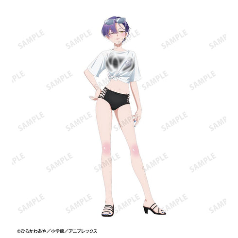 『帝乃三姉妹は案外、チョロい。』描き下ろしイラスト 帝乃 一輝 ビーチデートver. 着用BIGシルエットTシャツユニセックス