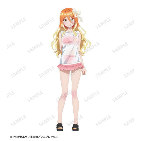 『帝乃三姉妹は案外、チョロい。』描き下ろしイラスト 帝乃 二琥 ビーチデートver. 着用BIGシルエットTシャツユニセックス