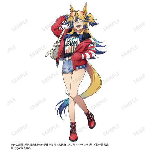 『ウマ娘 シンデレラグレイ』オベイユアマスター 着用BIGシルエットTシャツ POP UP SHOP in マルイユニセックス