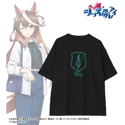 『ウマ娘 シンデレラグレイ』シンボリルドルフ 着用BIGシルエットTシャツ POP UP SHOP in マルイユニセックス