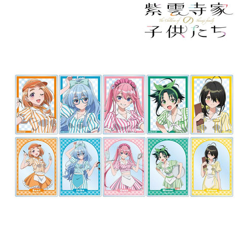 『紫雲寺家の子供たち』描き下ろし アメリカンダイナーver. トレーディングアクリルカード(単位/BOX)