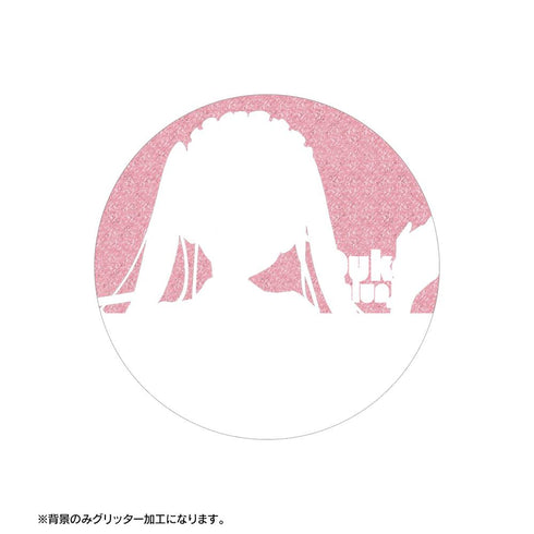『紫雲寺家の子供たち』描き下ろし 紫雲寺謳華 アメリカンダイナーver. 75mmグリッター缶バッジ