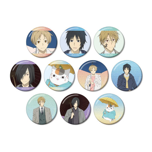 『夏目友人帳』描き下ろし 雨の日ver. トレーディンググリッター缶バッジ(単位/BOX)