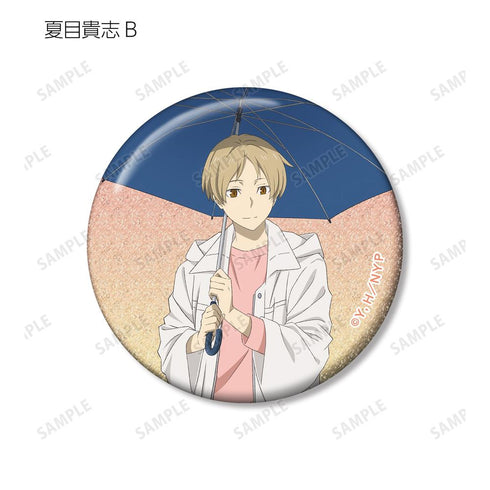 『夏目友人帳』描き下ろし 雨の日ver. トレーディンググリッター缶バッジ(単位/BOX)